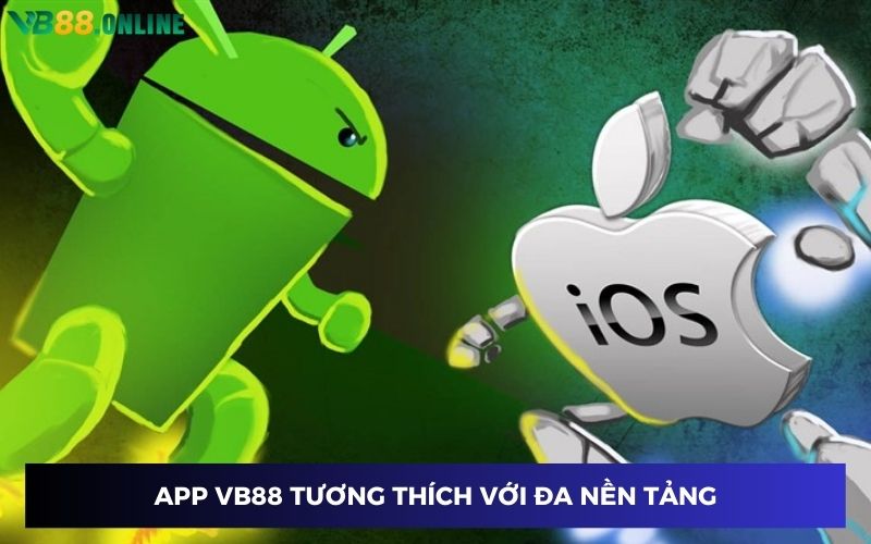 Ứng dụng phù hợp với hai dòng điện thoại IOS và Android Ứng dụng phù hợp với hai dòng điện thoại IOS và Android